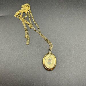2 / $40 Simple Elegant Gold Locket Necklace